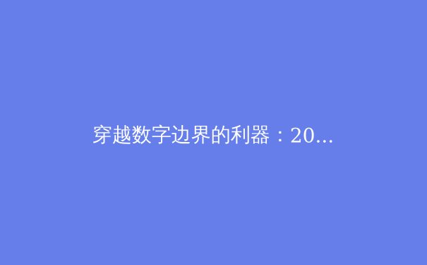 穿越数字边界的利器：2024年VPN核心技术趋势与隐私保护深度解析 - 4